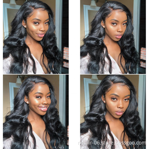 Wholesale 100% Brazilian Virgin Human Hair Wigs,Transparent Swiss Lace Wig Body Wave Lace Front wigs for Black Women